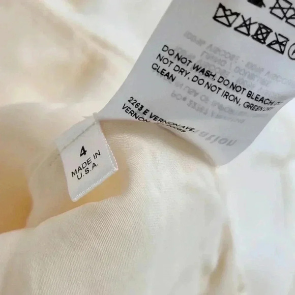 Reformation Christine Dress in Ivory - Picture 13 of 15